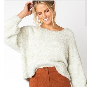 NWOT MinkPink shine bright sweater